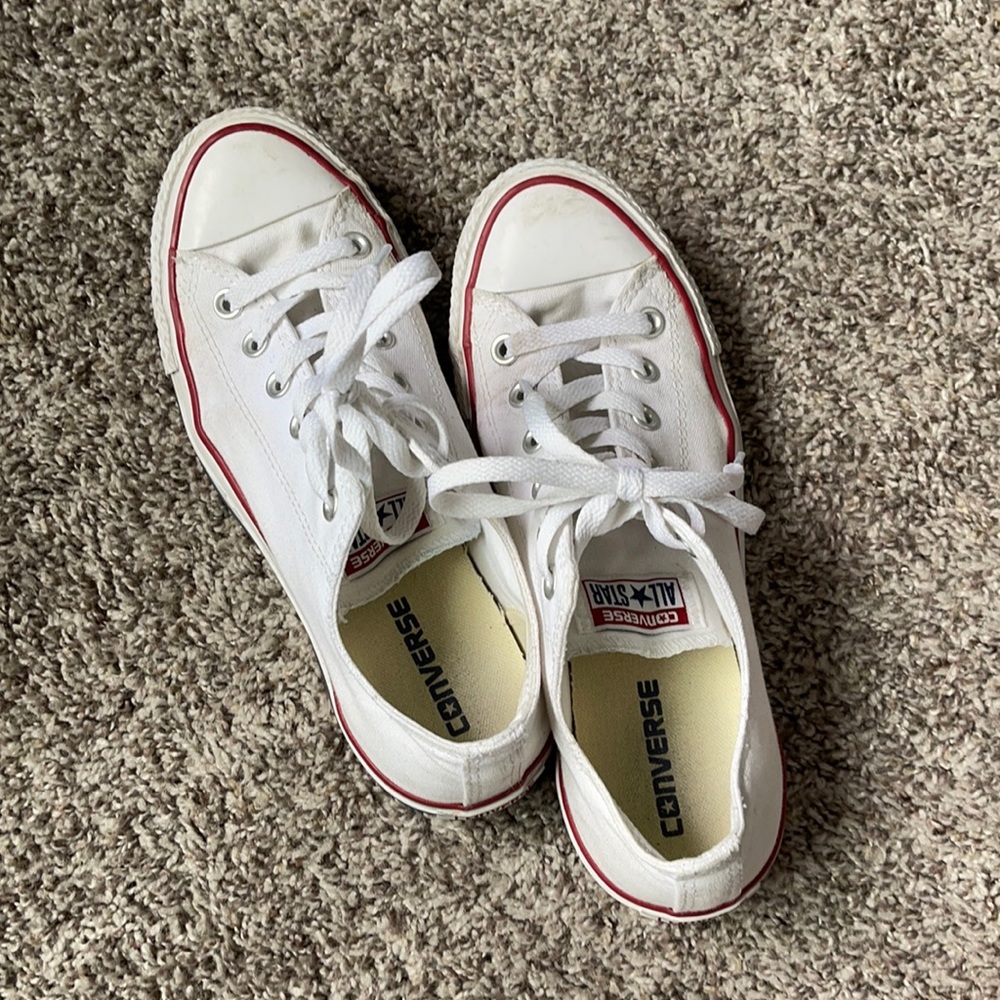 White Converse